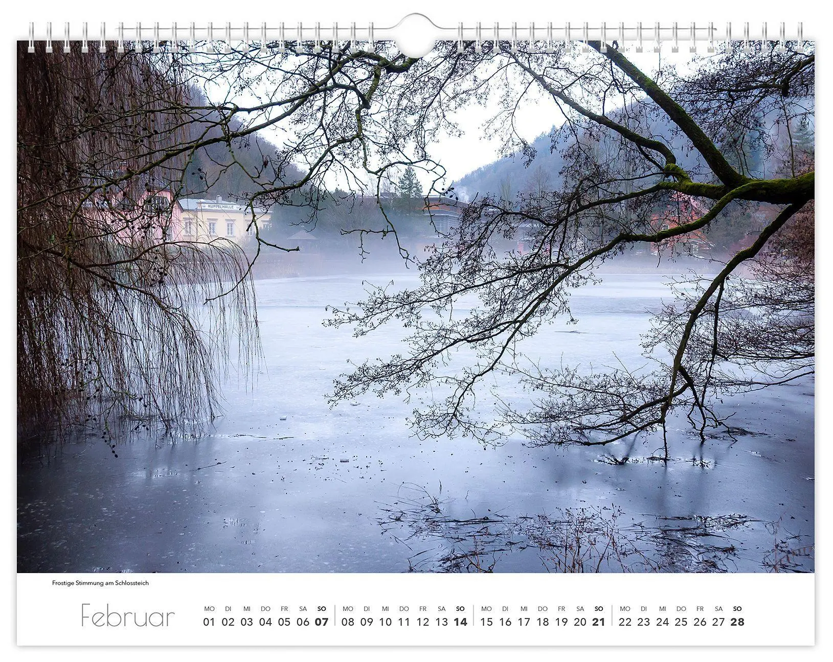 Bild: 9783912303193 | Kalender Tharandt und Umgebung 2027 | 40 x 30 cm weißes Kalendarium