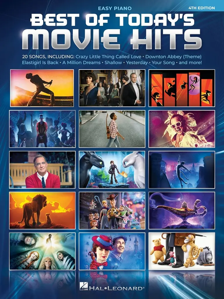 Cover: 840126913293 | Best of Today's Movie Hits - 4th Edition | Easy Piano Songbook | Buch