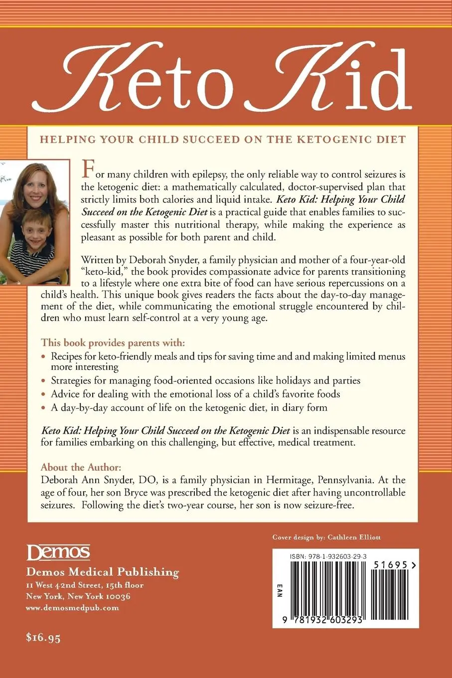 Rückseite: 9781932603293 | Keto Kid | Helping Your Child Succeed on the Ketogenic Diet | Snyder