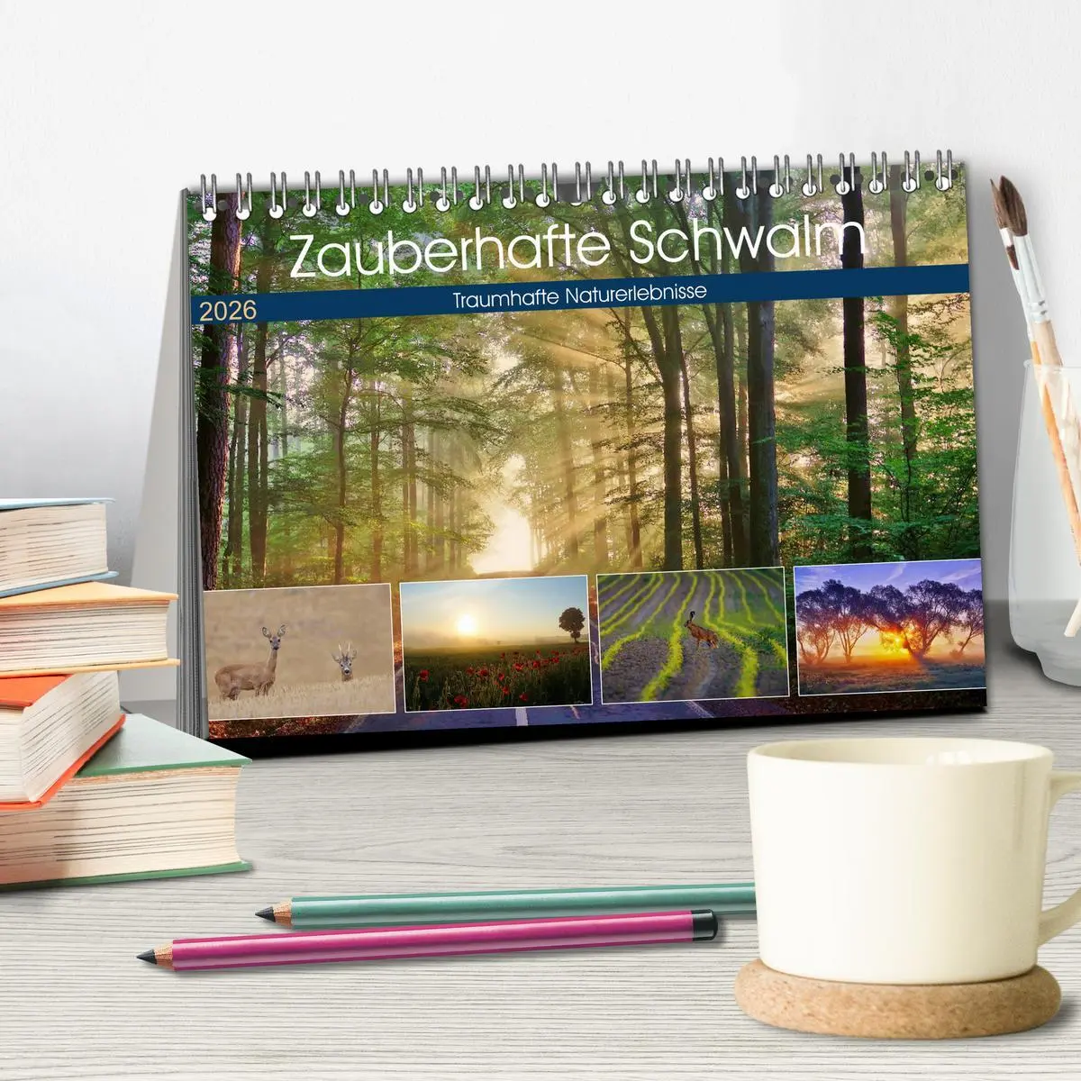 Bild: 9783457683293 | Zauberhafte Schwalm (Tischkalender 2026 DIN A5 quer), CALVENDO...
