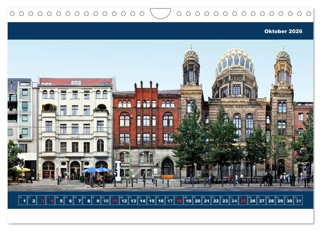 Bild: 9783516223293 | Berlin Fassade (Wandkalender 2026 DIN A4 quer), CALVENDO...