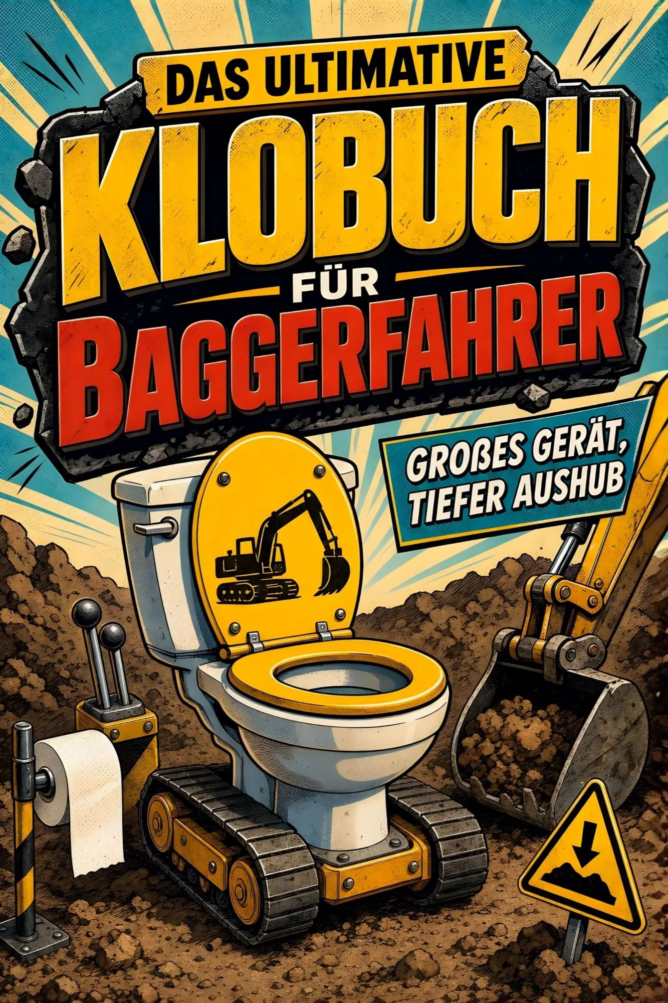Cover: 9783696103293 | Das ultimative Klobuch für Baggerfahrer | Großes Gerät, tiefer Aushub