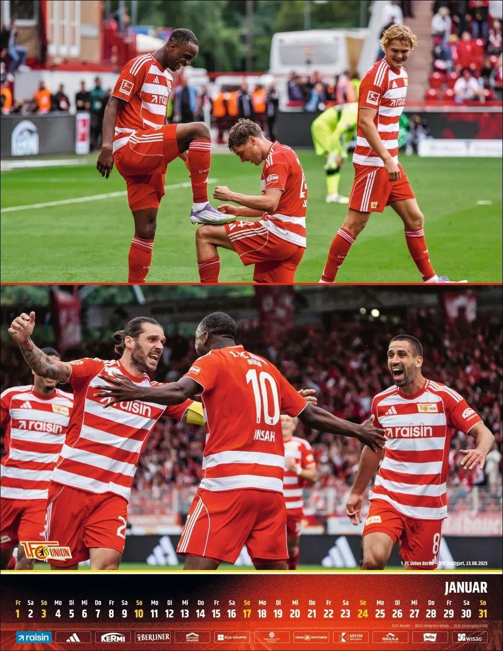 Bild: 9783756423293 | 1. FC Union Berlin Posterkalender 2027 | Kalender | 15 S. | Deutsch