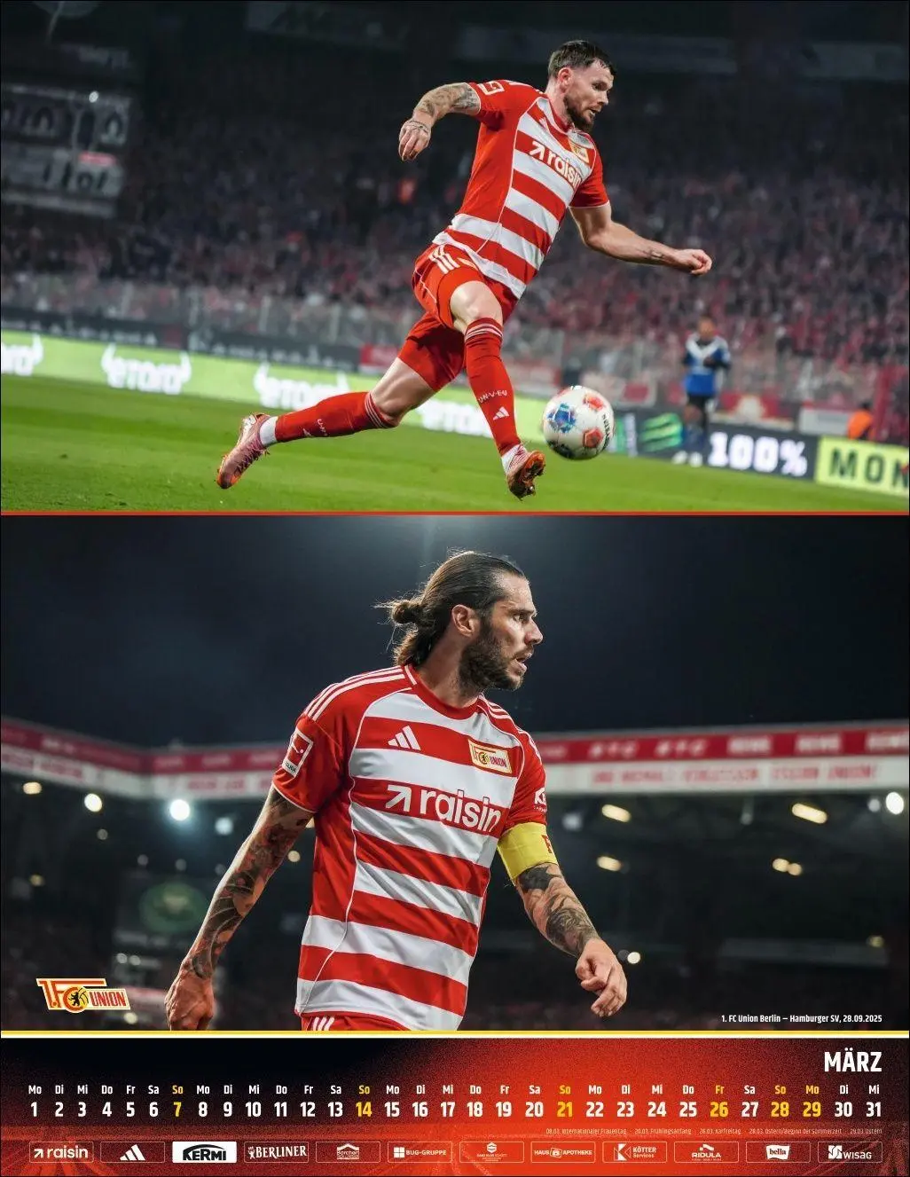 Bild: 9783756423293 | 1. FC Union Berlin Posterkalender 2027 | Kalender | 15 S. | Deutsch
