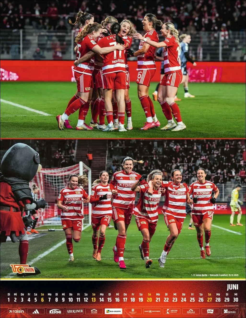 Bild: 9783756423293 | 1. FC Union Berlin Posterkalender 2027 | Kalender | 15 S. | Deutsch