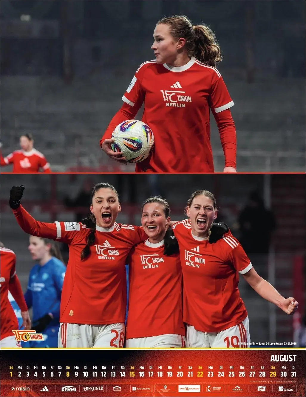 Bild: 9783756423293 | 1. FC Union Berlin Posterkalender 2027 | Kalender | 15 S. | Deutsch