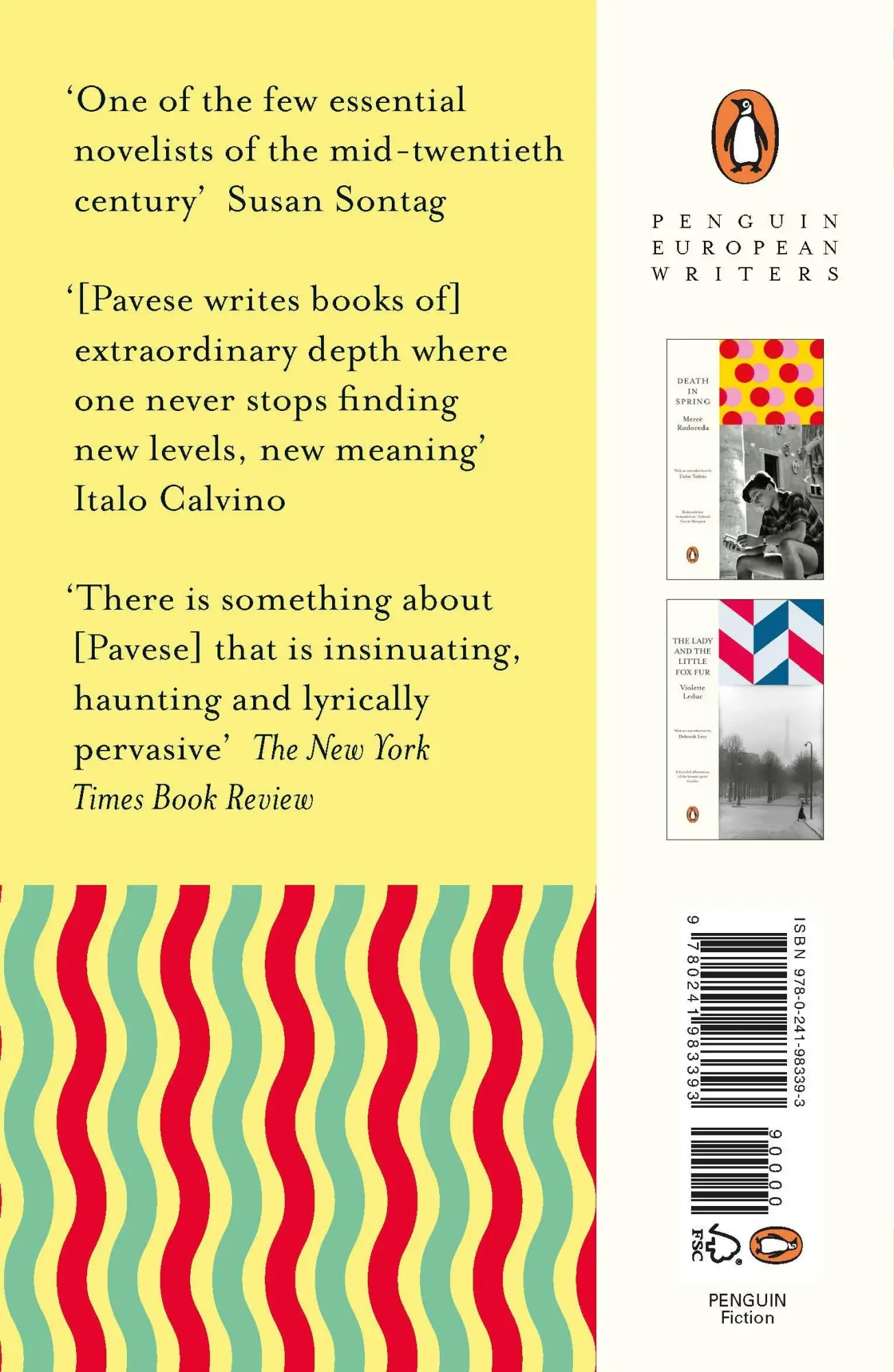 Rückseite: 9780241983393 | The Beautiful Summer | Cesare Pavese | Taschenbuch | Englisch | 2018