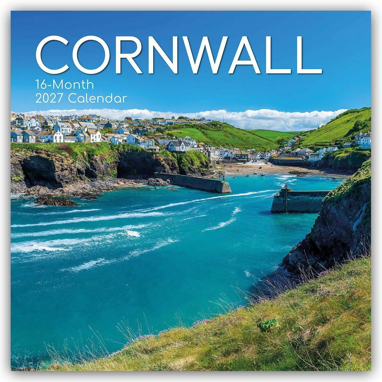 Cover: 9781805973393 | Cornwall 2027 - 16-Monatskalender | The Gifted | Kalender | 28 S.
