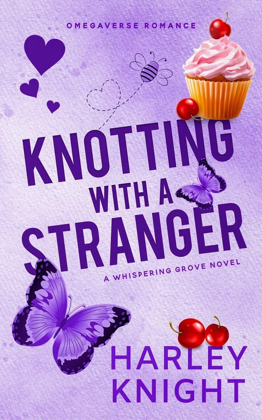 Cover: 9781923093393 | Knotting With a Stranger | A Cozy Omegaverse Romance | Harley Knight