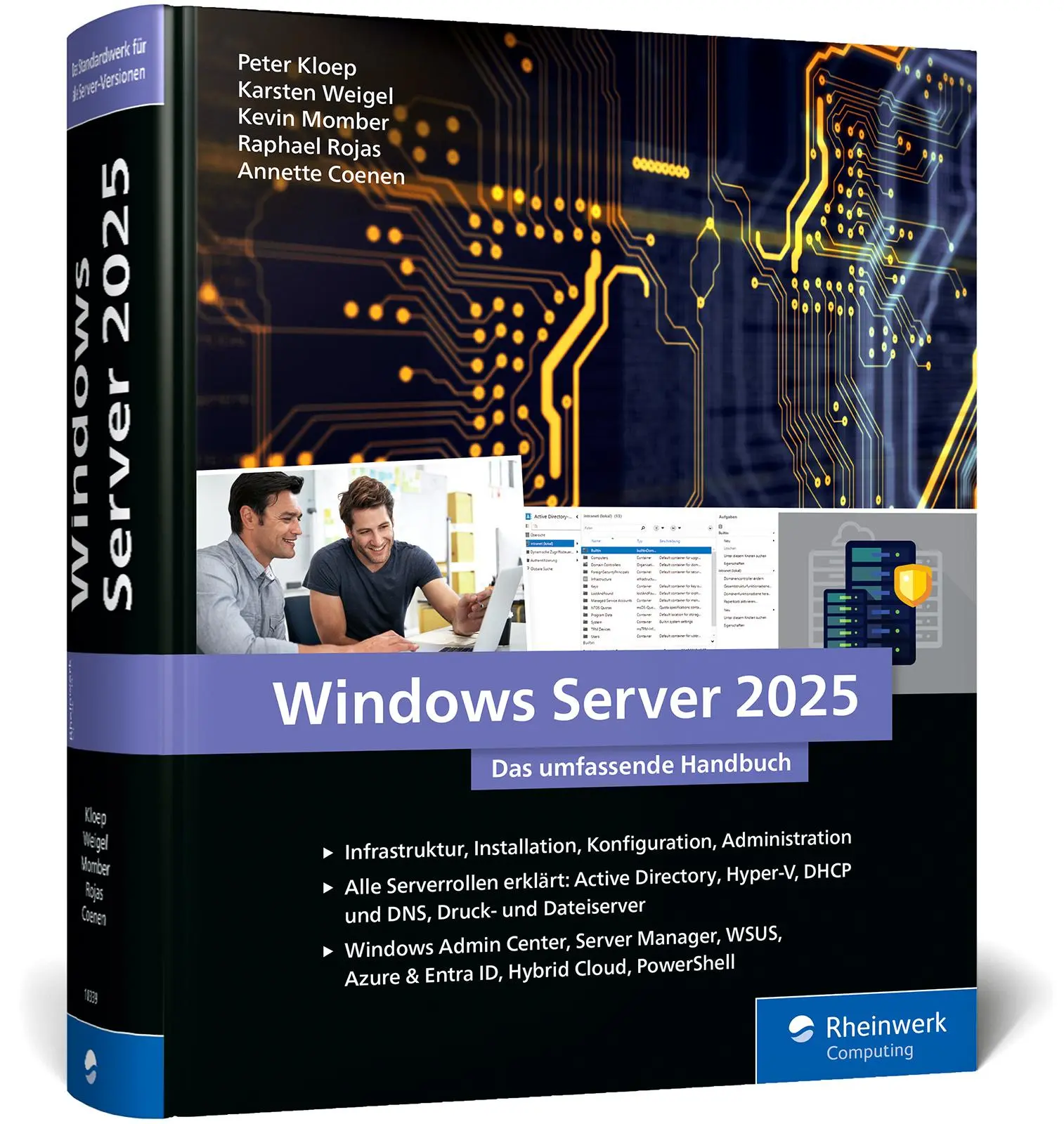 Cover: 9783367103393 | Windows Server 2025 | Peter Kloep (u. a.) | Buch | 1322 S. | Deutsch Cover: 9783367103393 | Windows Server 2025 | Peter Kloep (u. a.) | Buch | 1322 S. | Deutsch