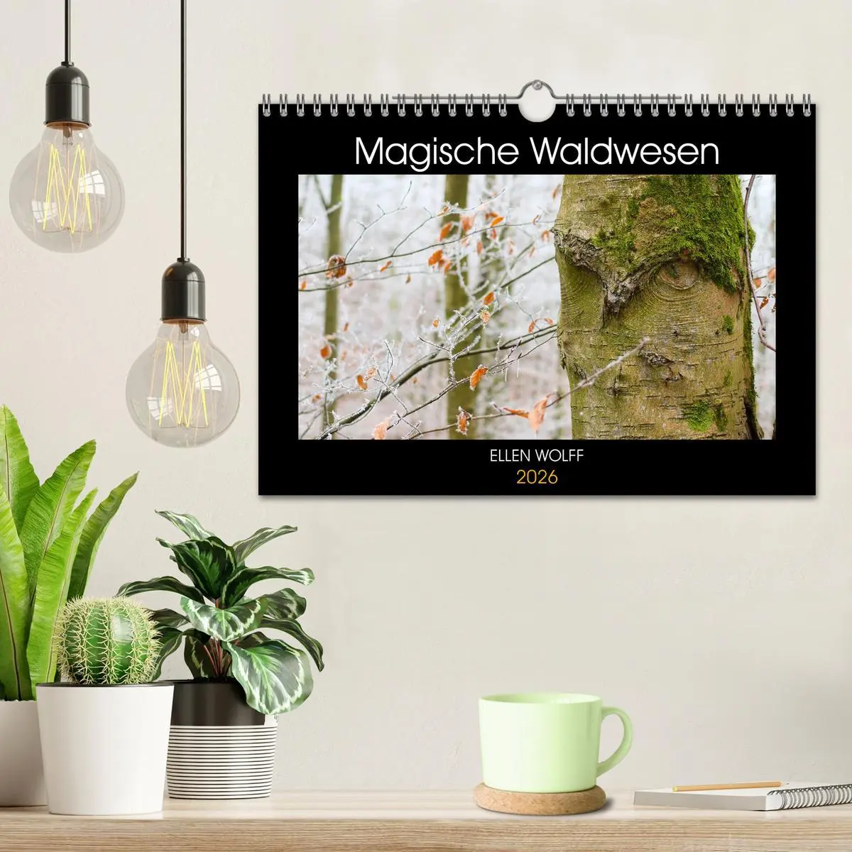 Bild: 9783457743393 | Magische Waldwesen (Wandkalender 2026 DIN A4 quer), CALVENDO...