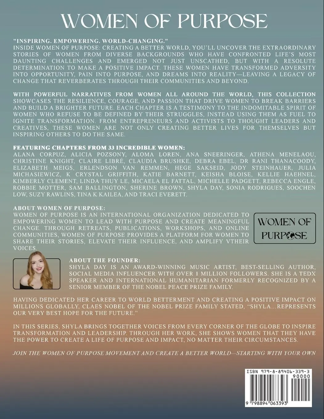 Rückseite: 9798894063393 | Women of Purpose | Shyla Day | Taschenbuch | Englisch | 2024
