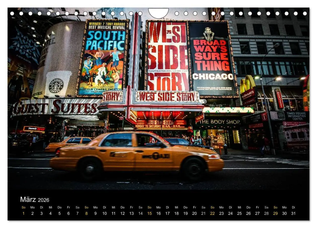 Bild: 9783516203493 | New York Shoots (Wandkalender 2026 DIN A4 quer), CALVENDO...