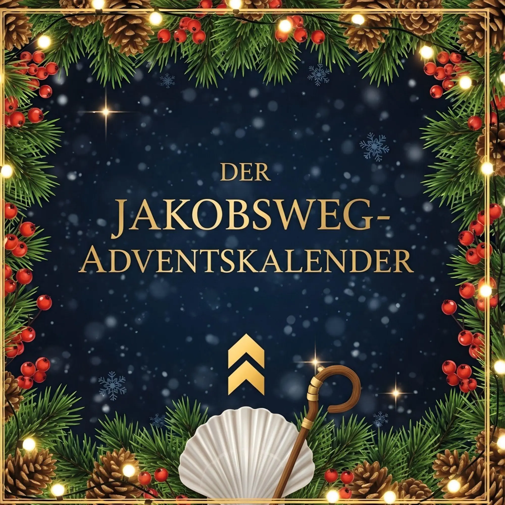 Cover: 9783695333493 | Der Jakobsweg-Adventskalender | Charlotte Frank | Taschenbuch | 100 S.