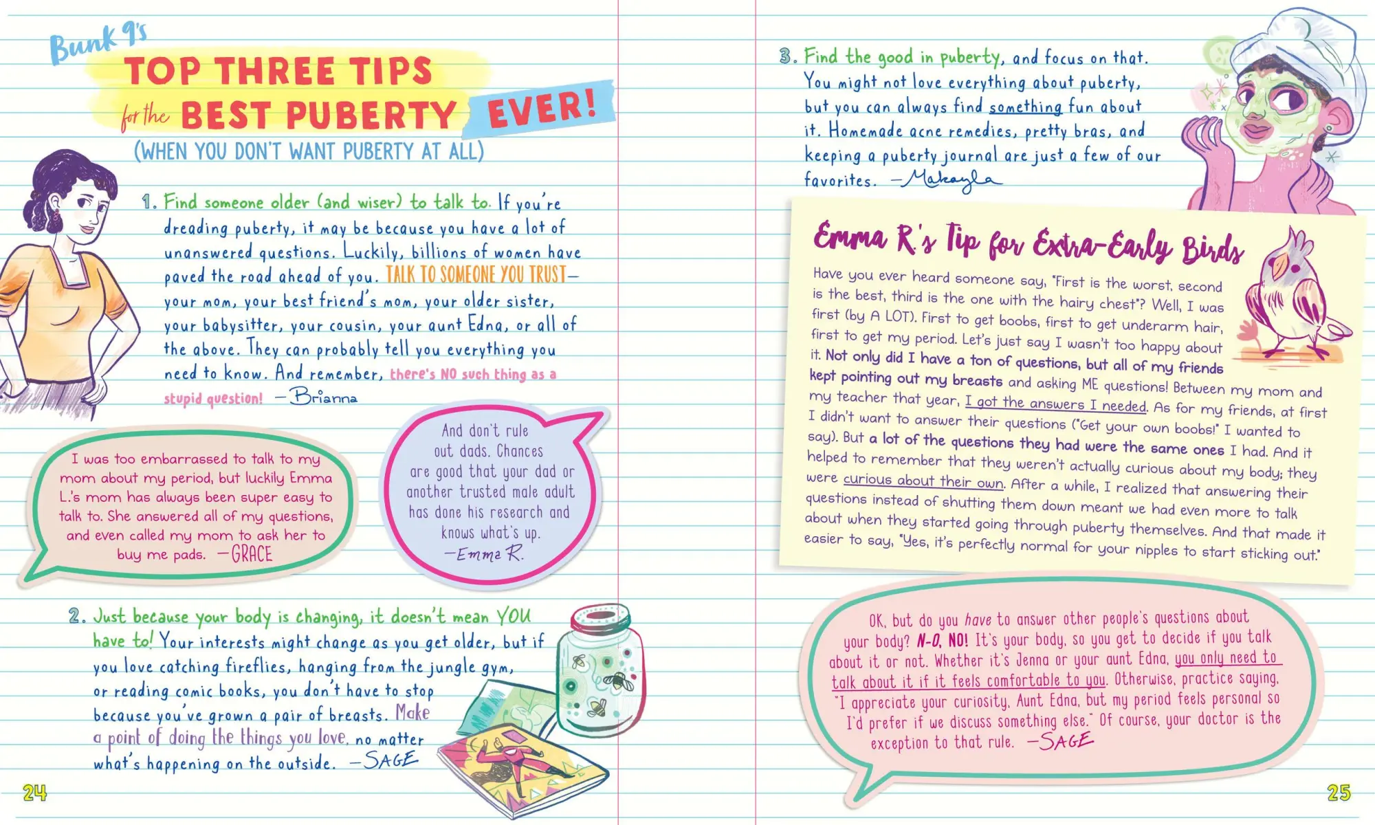 Bild: 9780761193593 | Bunk 9's Guide to Growing Up | Adah Nuchi | Taschenbuch | Englisch