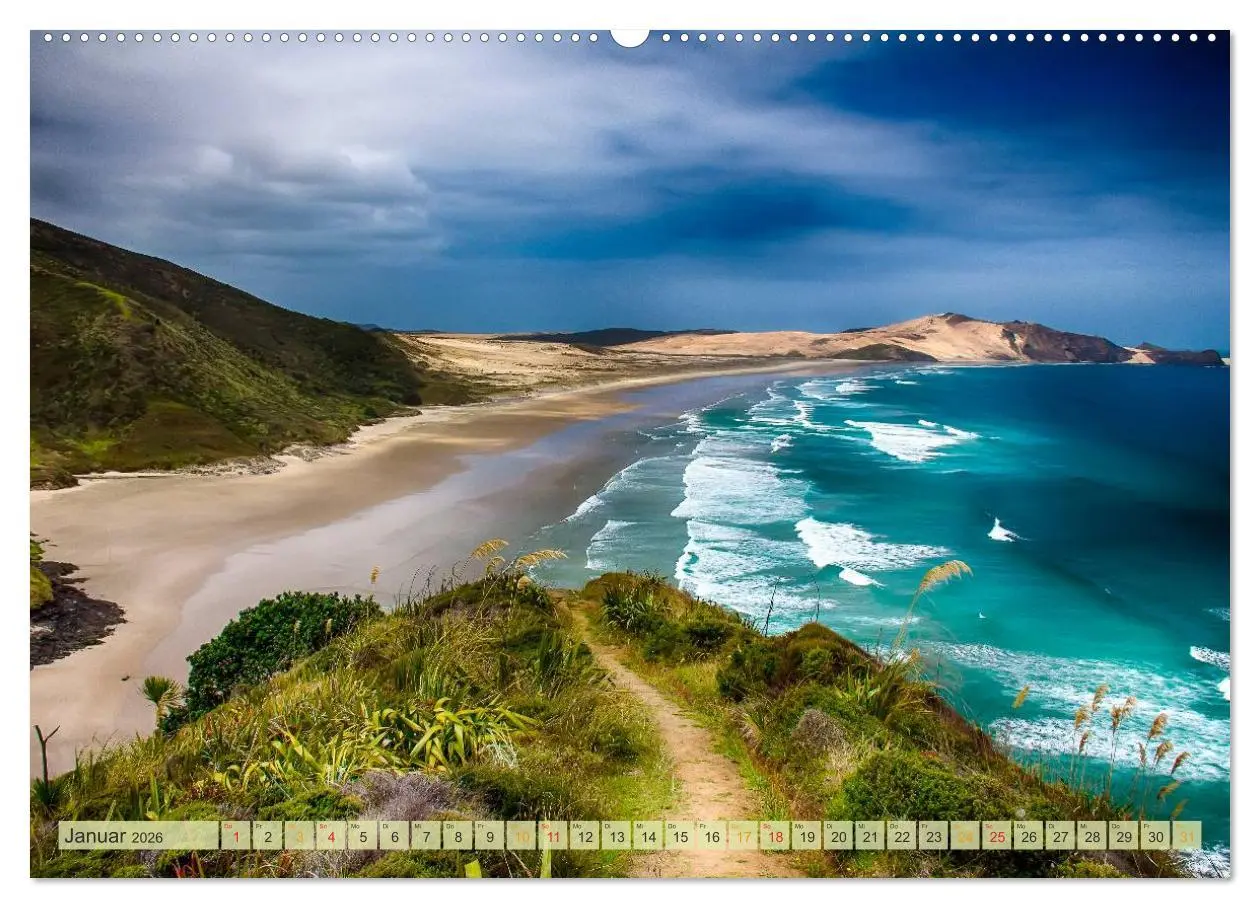 Bild: 9783457963593 | Neuseeland - atemberaubend schön (Wandkalender 2026 DIN A2 quer),...