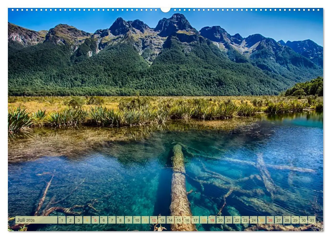 Bild: 9783457963593 | Neuseeland - atemberaubend schön (Wandkalender 2026 DIN A2 quer),...