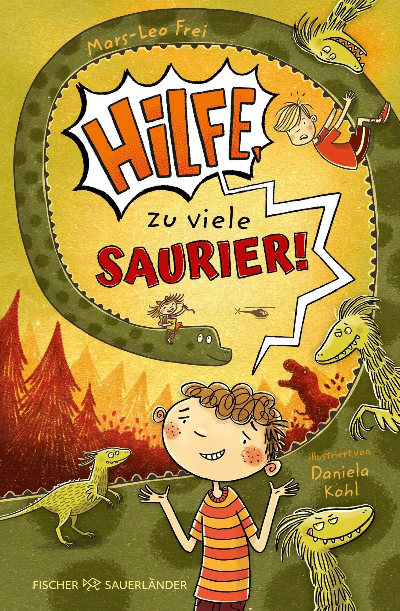Cover: 9783737373593 | Hilfe, zu viele Saurier! | Mars-Leo Frei | Buch | Hilfe, zu viele