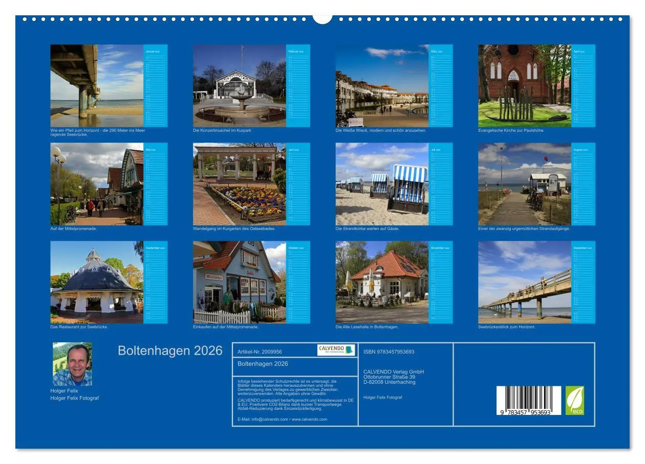 Bild: 9783457953693 | Boltenhagen 2026 (hochwertiger Premium Wandkalender 2026 DIN A2...