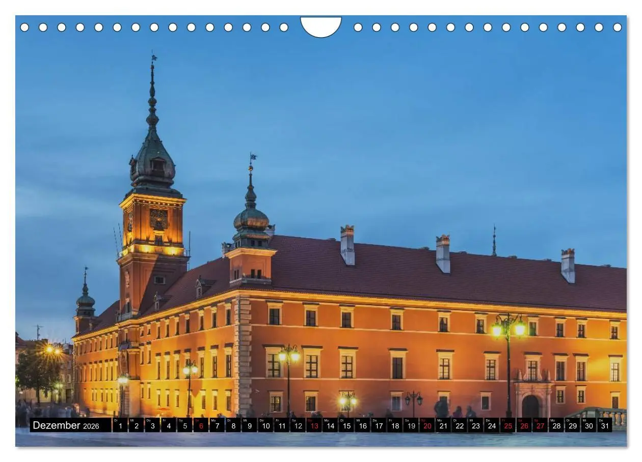 Bild: 9783516043693 | Ein Wochenende in Warschau (Wandkalender 2026 DIN A4 quer),...