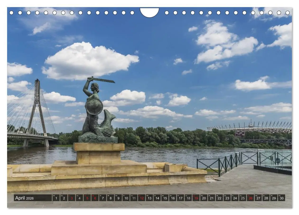 Bild: 9783516043693 | Ein Wochenende in Warschau (Wandkalender 2026 DIN A4 quer),...