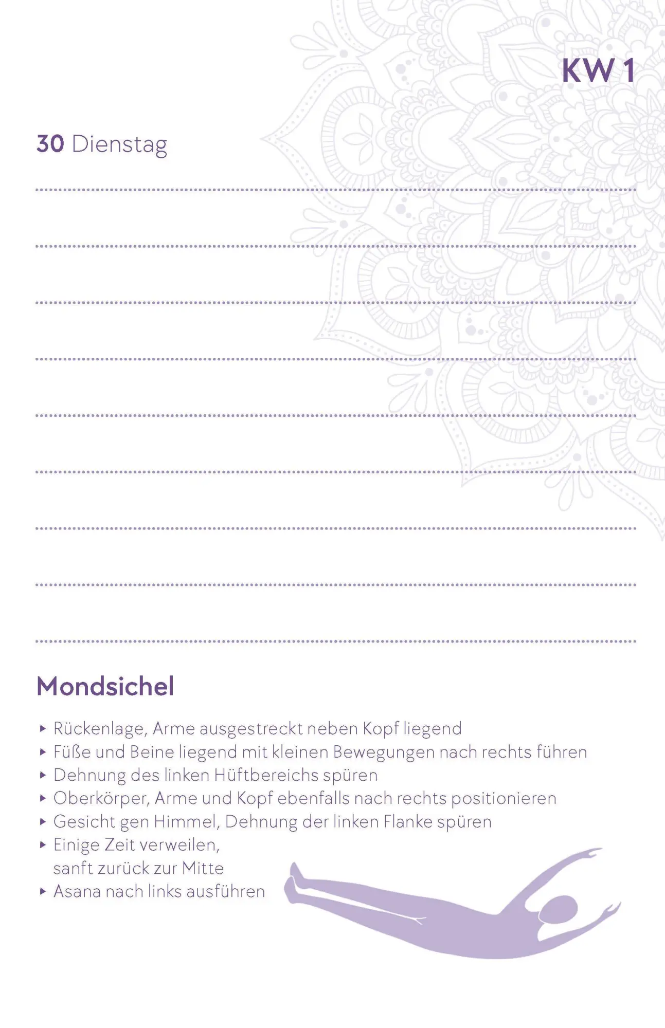Bild: 9783517103693 | Yoga-Kalender 2026 - Taschenkalender mit Mantras, Meditationen,...