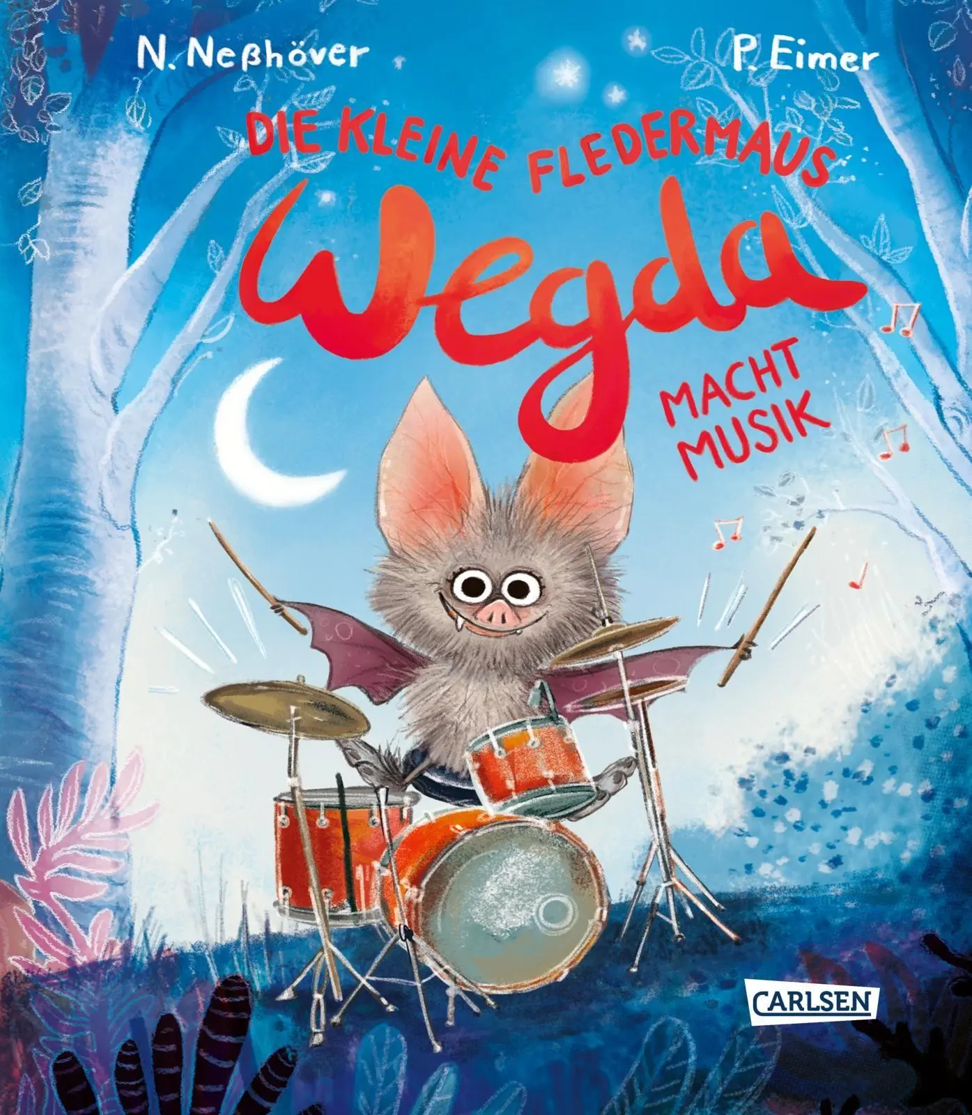 Cover: 9783551523693 | Die kleine Fledermaus Wegda: Wegda macht Musik | Neßhöver (u. a.)