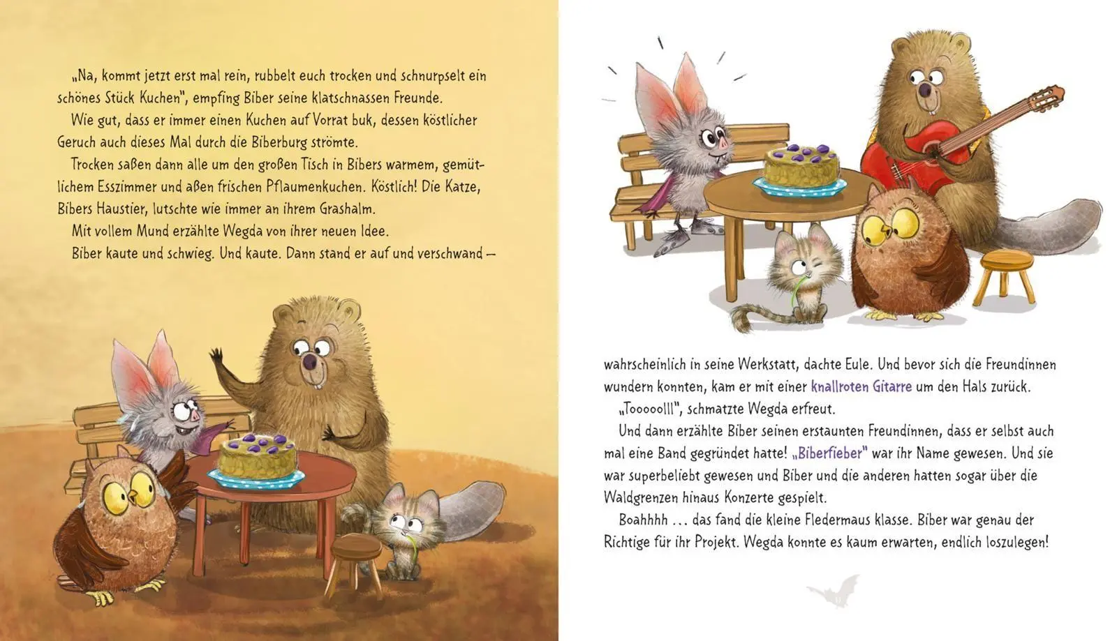 Bild: 9783551523693 | Die kleine Fledermaus Wegda: Wegda macht Musik | Neßhöver (u. a.)