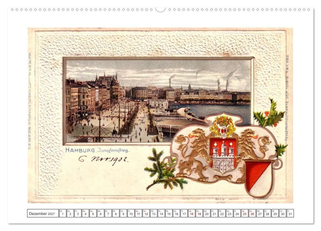 Bild: 9783569373693 | Gruss aus Hamburg (hochwertiger Premium Wandkalender 2027 DIN A2...