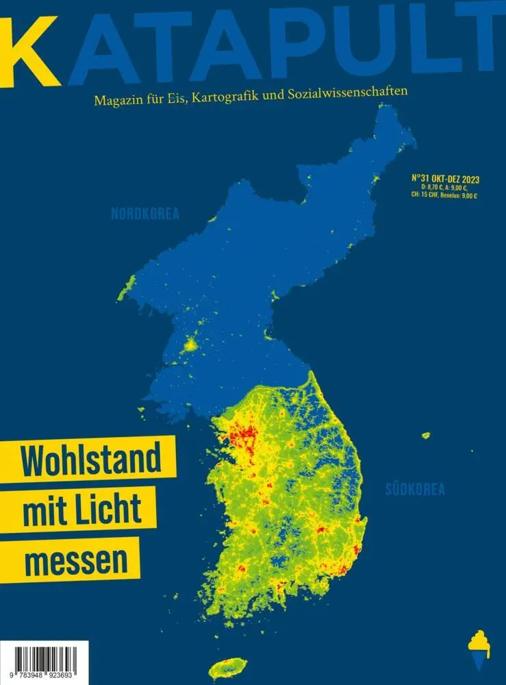 Cover: 9783948923693 | KATAPULT Magazin Ausgabe 31 | Wohlstand mit Licht messen | Katapult