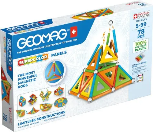 Cover: 871772003793 | Invento 507059 - Geomag Classic Supercolor Panels Recycled 78 pcs,...