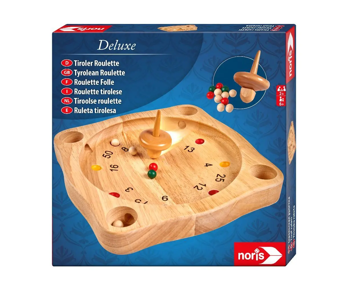 Cover: 4000826003793 | Deluxe Tiroler Roulette (Spiel) | Spiel | In Spielebox | 606101930