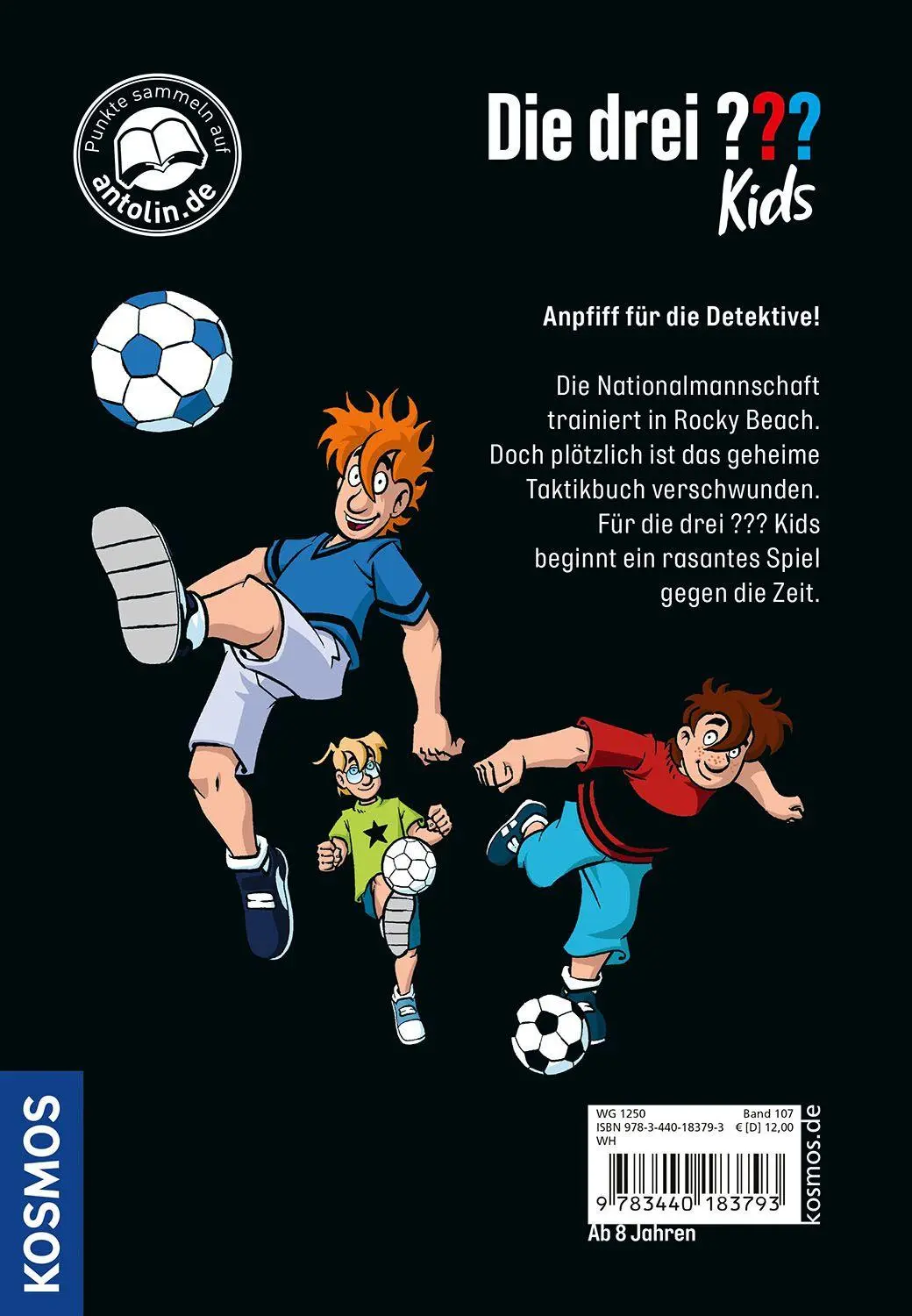 Bild: 9783440183793 | Die drei ??? Kids, 107, Fußball-Spione | Helene Blanck | Buch | 128 S.