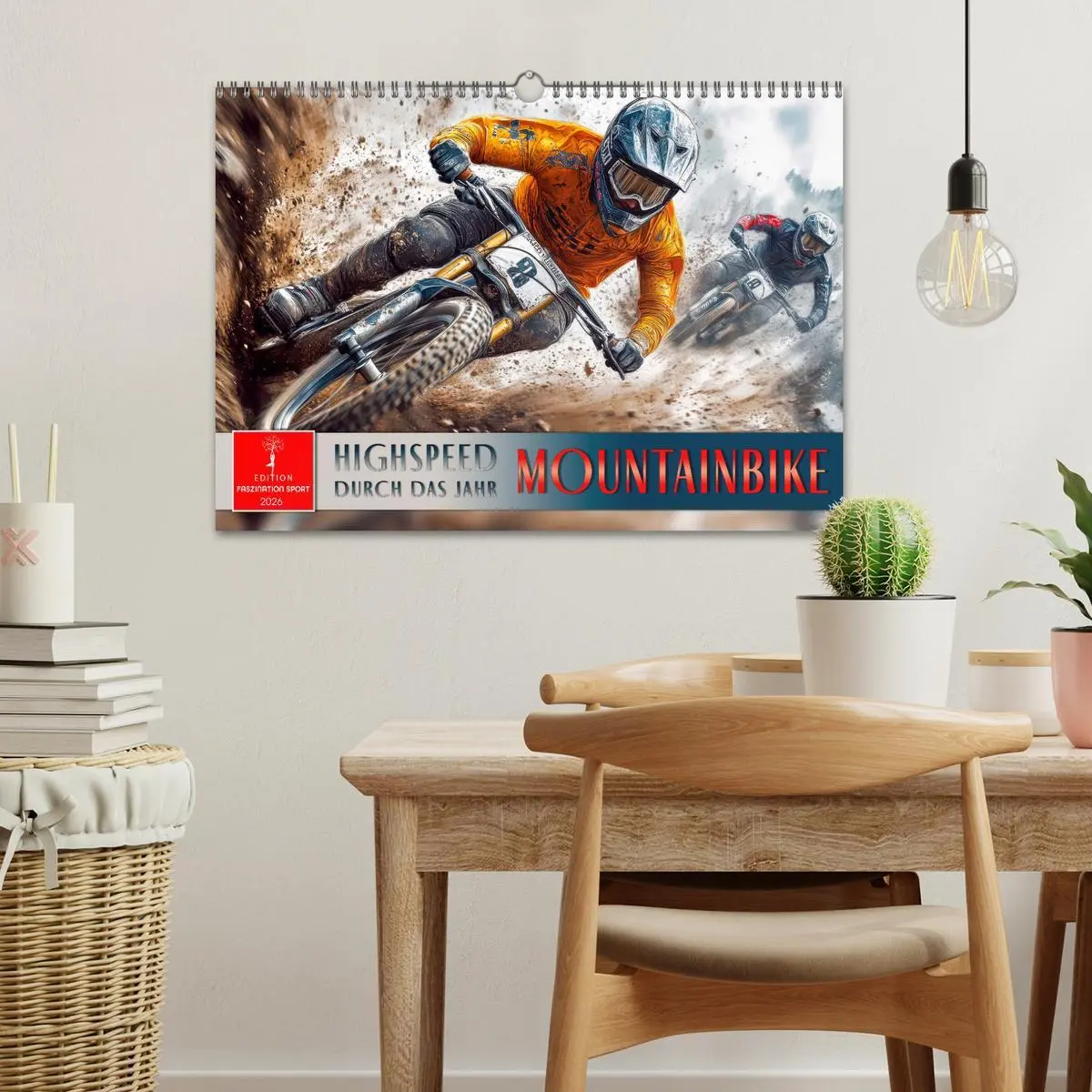 Bild: 9783457253793 | Mountainbike - Highspeed durch das Jahr (Wandkalender 2026 DIN A3...