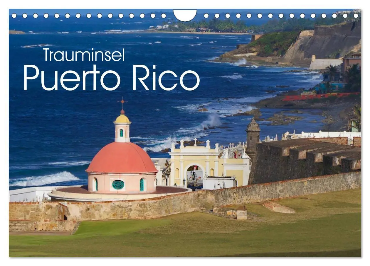 Cover: 9783457943793 | Trauminsel Puerto Rico (Wandkalender 2026 DIN A4 quer), CALVENDO...
