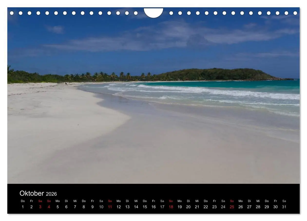 Bild: 9783457943793 | Trauminsel Puerto Rico (Wandkalender 2026 DIN A4 quer), CALVENDO...