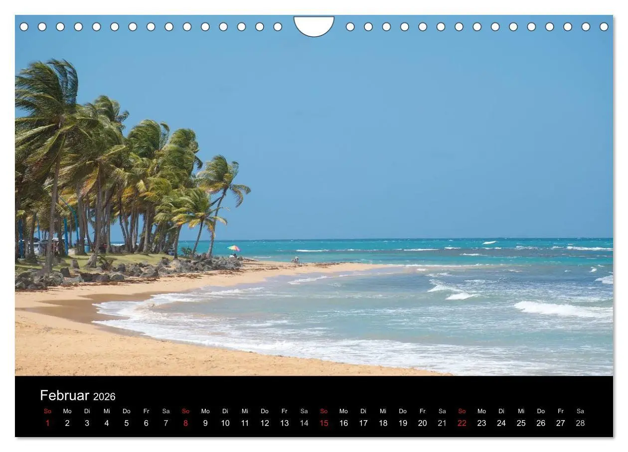 Bild: 9783457943793 | Trauminsel Puerto Rico (Wandkalender 2026 DIN A4 quer), CALVENDO...