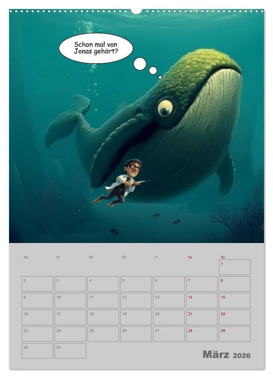 Bild: 9783516653793 | Ein Arzt für alle Felle (Wandkalender 2026 DIN A2 hoch), CALVENDO...