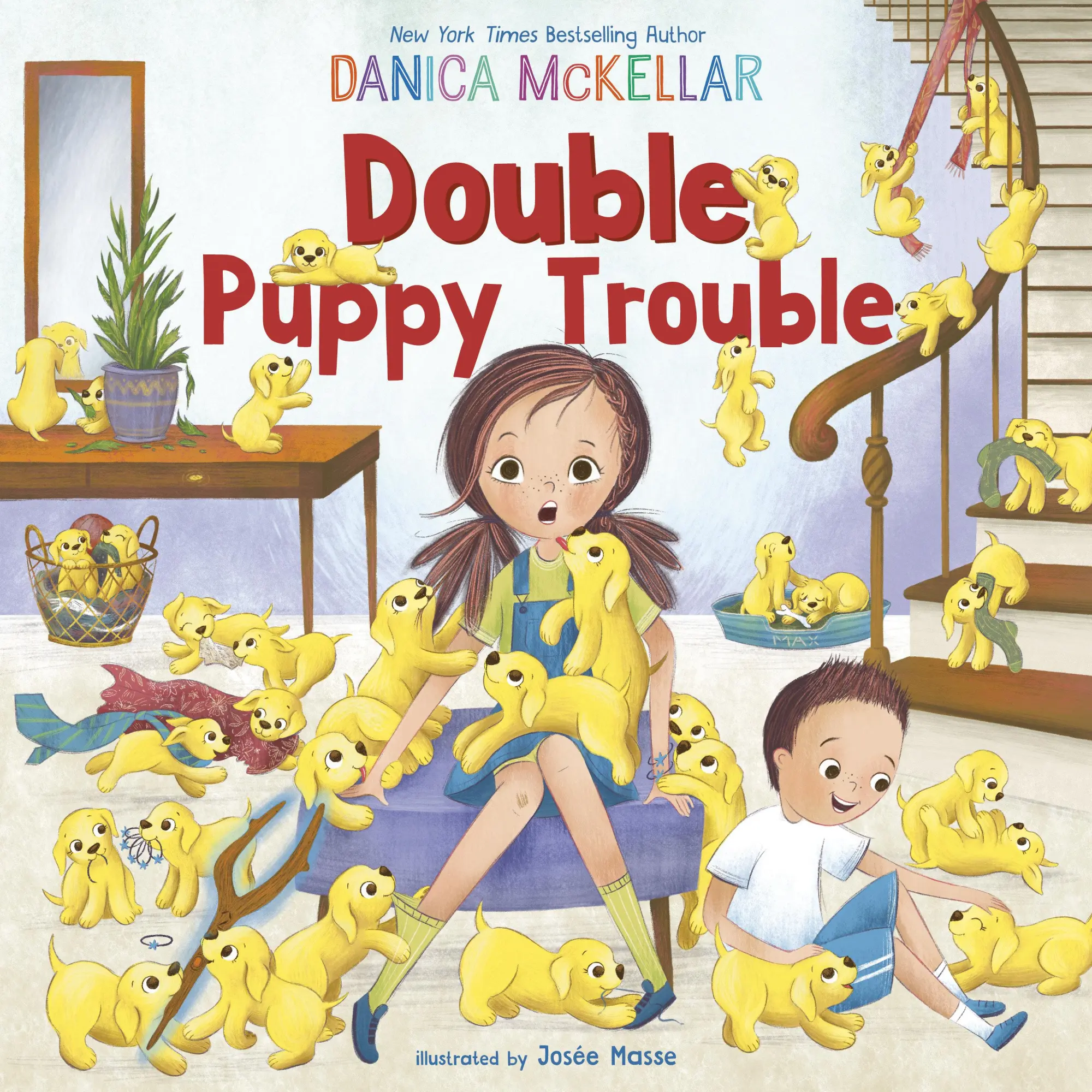 Cover: 9781101933893 | Double Puppy Trouble | Danica Mckellar | Taschenbuch | Englisch | 2025