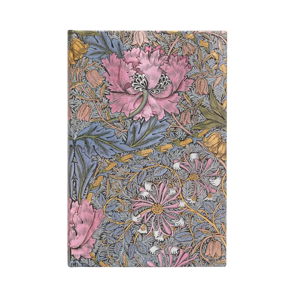 Cover: 9781439793893 | Morris Pink Honeysuckle (William Morris) Mini Lined Hardcover Journal