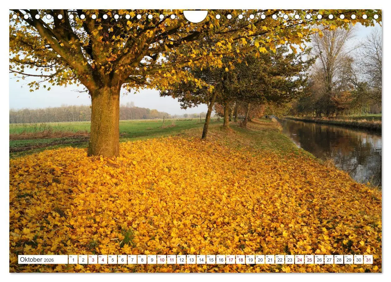 Bild: 9783457313893 | Die Niers im Jahreslauf (Wandkalender 2026 DIN A4 quer), CALVENDO...