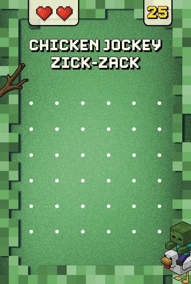 Bild: 4260478343993 | Kartenspiel: Mini-Games für Minecraft-Fans - mit abwischbarem Stift