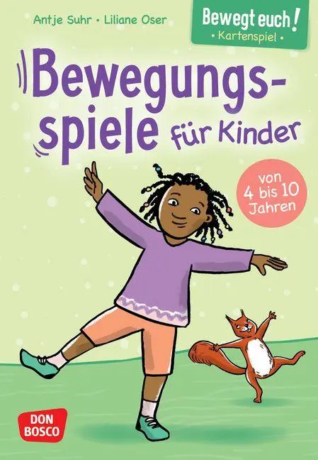 Cover: 4260694923993 | Bewegt euch! Bewegungsspiele für Kinder | Antje Suhr | Box | 32 S.