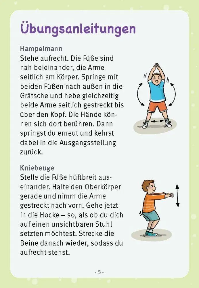 Bild: 4260694923993 | Bewegt euch! Bewegungsspiele für Kinder | Antje Suhr | Box | 32 S.
