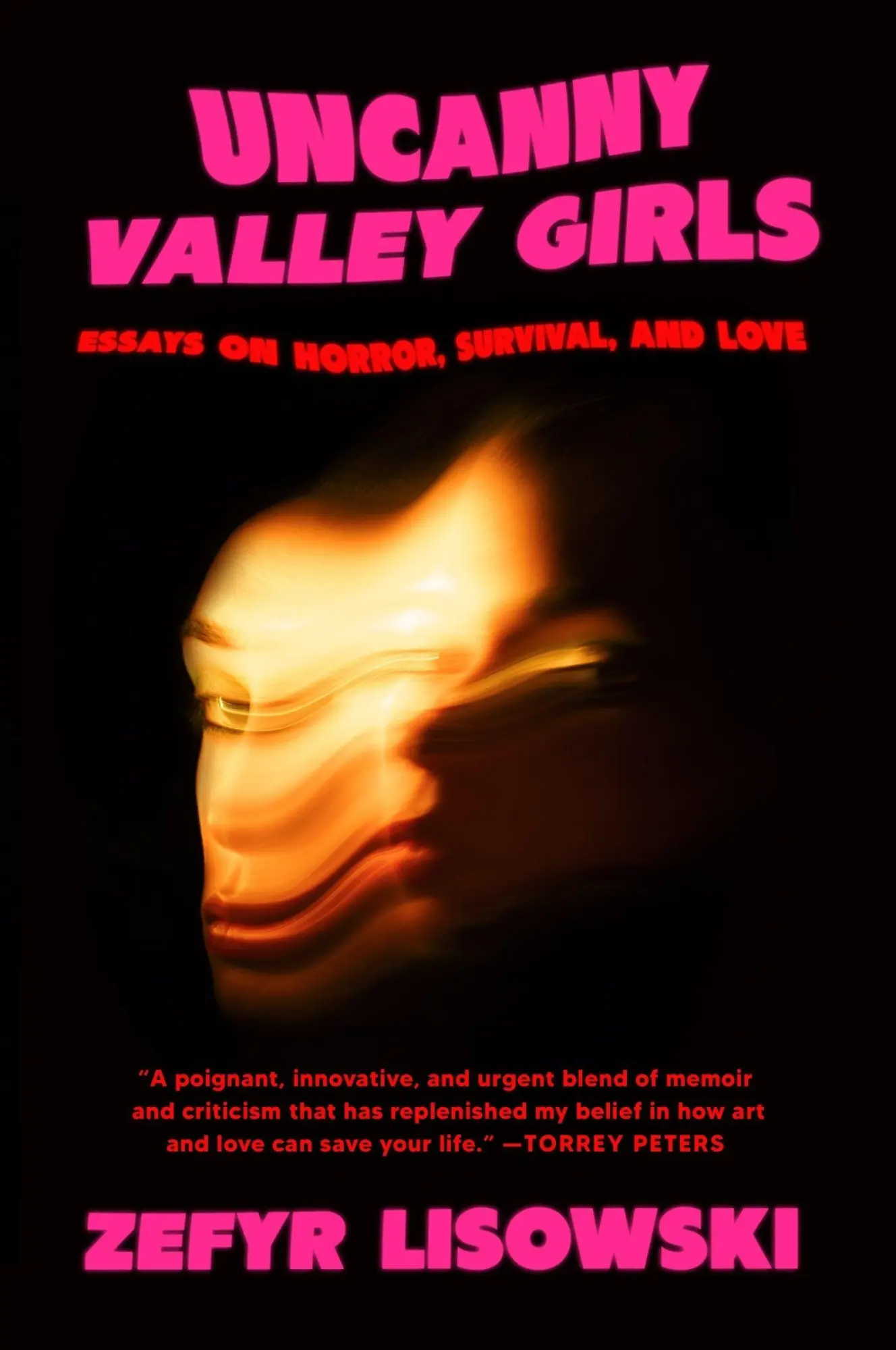 Cover: 9780063413993 | Uncanny Valley Girls | Essays on Horror, Survival, and Love | Lisowski