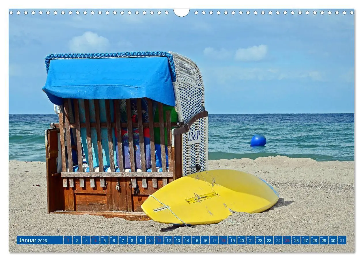 Bild: 9783457783993 | Ferien in Hohwacht (Wandkalender 2026 DIN A3 quer), CALVENDO...