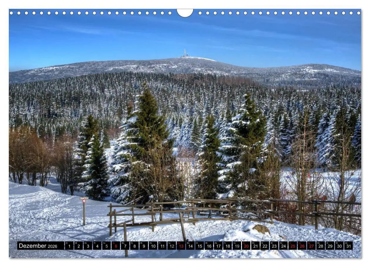 Bild: 9783516183993 | Harz Landschaften (Wandkalender 2026 DIN A3 quer), CALVENDO...