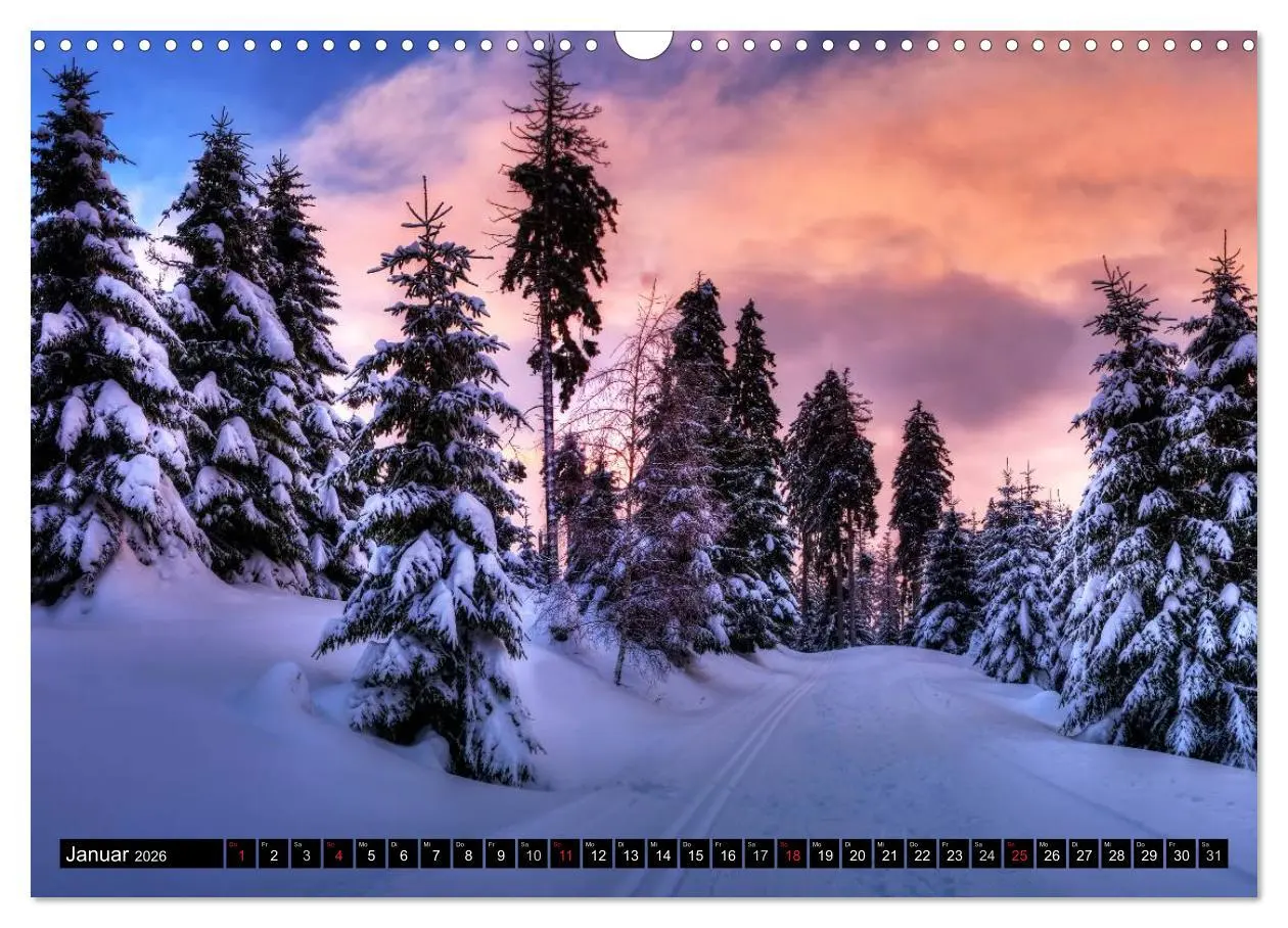 Bild: 9783516183993 | Harz Landschaften (Wandkalender 2026 DIN A3 quer), CALVENDO...