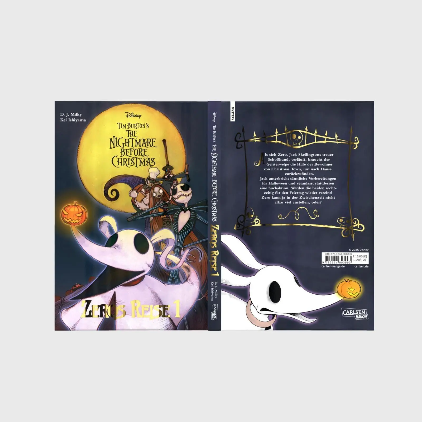 Bild: 9783551803993 | Tim Burton's The Nightmare Before Christmas: Zeros Reise 1 | Buch