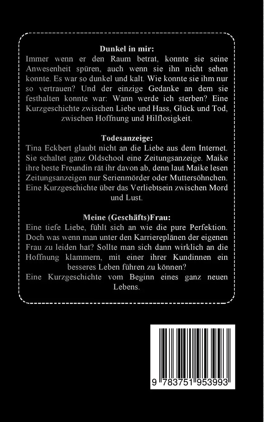 Rückseite: 9783751953993 | Vernichtende Liebe | dem Tod so nah | Philipp Niemeyer (u. a.) | Buch
